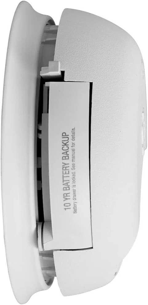 آلارم ترکیبی تشخیص دود و مونوکسید کربن فرست الرت، مدل SMICO105-AC، آلارم دود سیمی با باتری پشتیبان 10 ساله، بسته 6 عددی آلارم ترکیبی تشخیص دود و مونوکسید کربن فرست الرت، مدل SMICO105-AC، آلارم دود سیمی با باتری پشتیبان 10 ساله، بسته 6 عددی