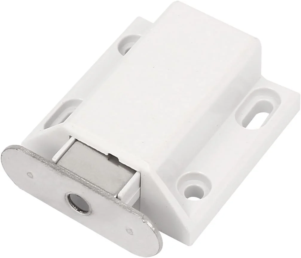 Aexit سخت افزار مبلمان (سخت افزار ساختمانی) درب کابینت فشاری بازشو قفل مغناطیسی سفید