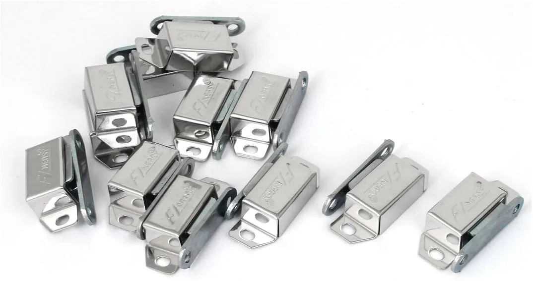 ای اکسیت (قطعات درب) کابینت کمد مبلمان گیره مغناطیسی نگهدارنده درب 12 عددی