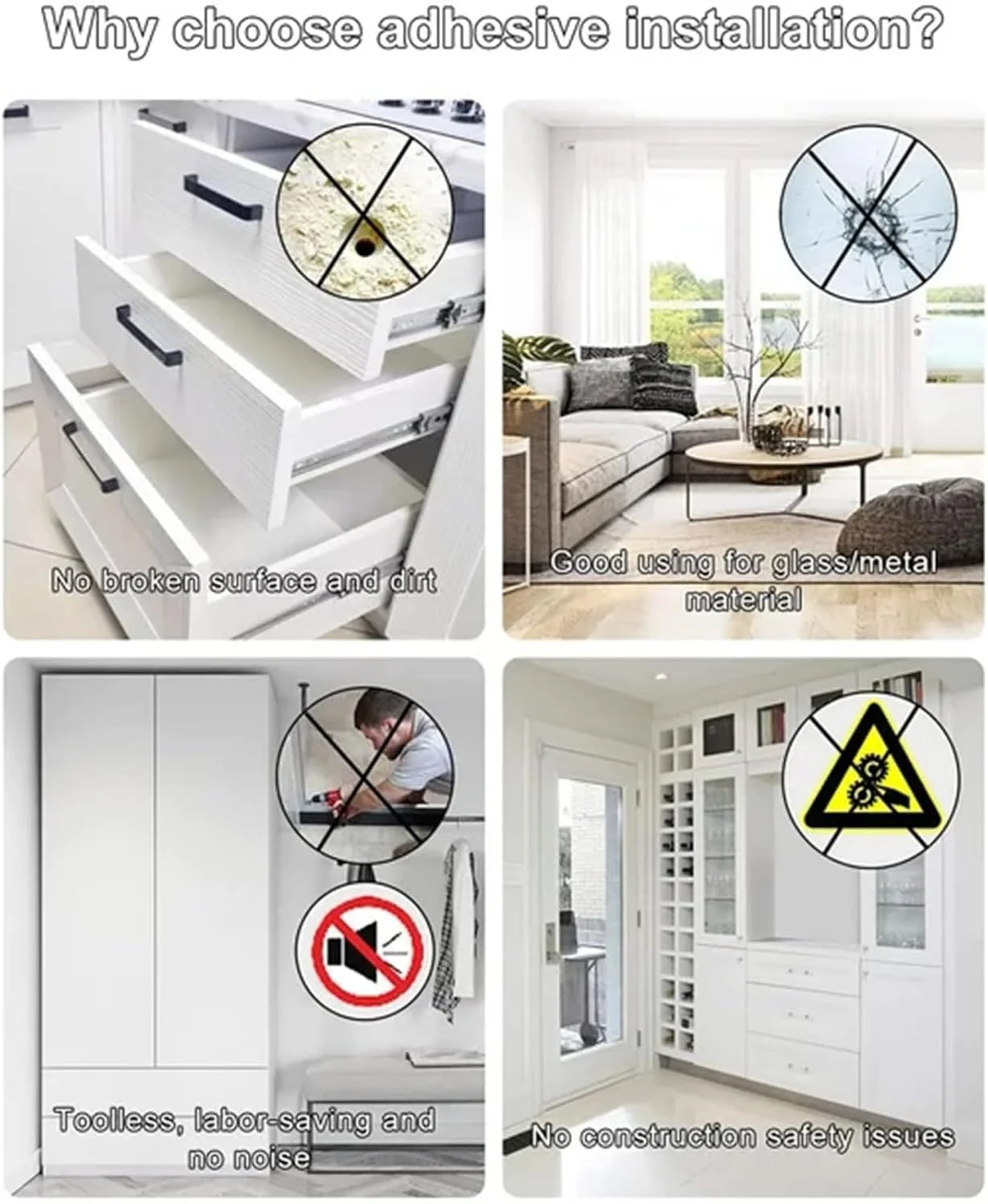 مگنت درب کابینت چسبی، مگنت درب کابینت استیل ضد زنگ، مگنت کشو بدون نیاز به سوراخکاری، مگنت قوی درب کابینت برای بستن درب کابینت - محافظت از مبلمان در برابر خراش (نقره ای، تک سایز) مگنت درب کابینت چسبی، مگنت درب کابینت استیل ضد زنگ، مگنت کشو بدون نیاز به سوراخکاری، مگنت قوی درب کابینت برای بستن درب کابینت - محافظت از مبلمان در برابر خراش (نقره ای، تک سایز)