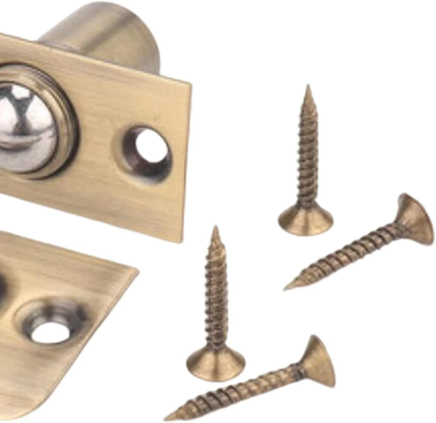 توپ گیر درب قابل تنظیم، قفل سخت افزاری درب، فنر غلتکی برای کابینت، داخلی، حمام، کمد، اتاق، طلایی توپ گیر درب قابل تنظیم، قفل سخت افزاری درب، فنر غلتکی برای کابینت، داخلی، حمام، کمد، اتاق، طلایی