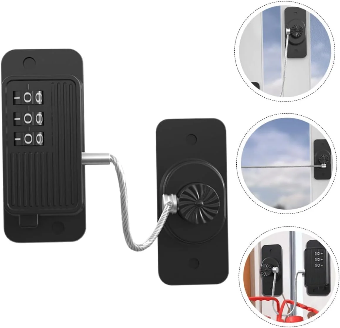 قفل کودک رمزدار - قفل ایمنی چسبی بدون نیاز به دریل و ابزار برای یخچال، کابینت، کشو، کمد، پنجره و درب قفل کودک رمزدار - قفل ایمنی چسبی بدون نیاز به دریل و ابزار برای یخچال، کابینت، کشو، کمد، پنجره و درب