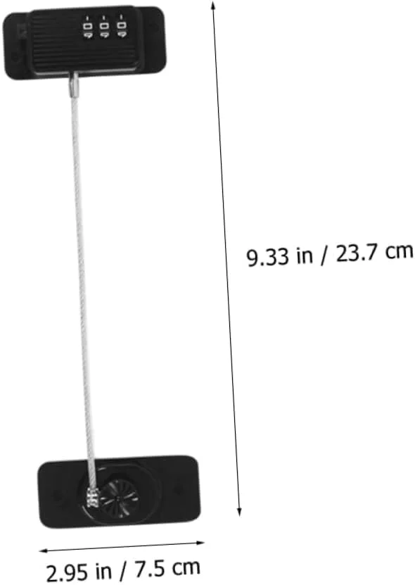 قفل کودک رمزدار - قفل ایمنی چسبی بدون نیاز به دریل و ابزار برای یخچال، کابینت، کشو، کمد، پنجره و درب قفل کودک رمزدار - قفل ایمنی چسبی بدون نیاز به دریل و ابزار برای یخچال، کابینت، کشو، کمد، پنجره و درب