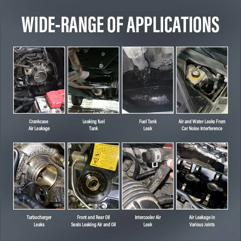 دستگاه نشت یاب دود خودرو پاکوین 12 ولت DC با نشانگر فشار - تستر تشخیصی خلاء EVAP برای سیستم لوله چند منظوره - قرمز