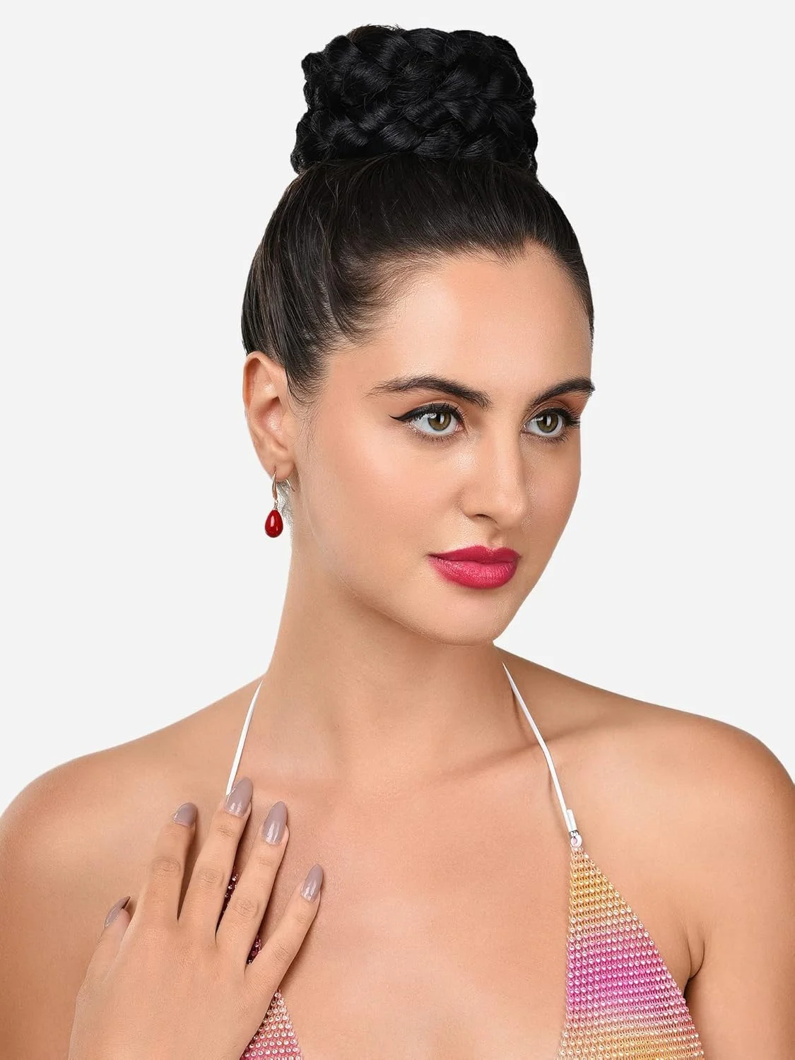 گوشواره آویز زنانه زاوِری پرلز طرح اشک سرخ، برنجی با روکش طلای رزگلد مدل ZPFK15876 گوشواره آویز زنانه زاوِری پرلز طرح اشک سرخ، برنجی با روکش طلای رزگلد مدل ZPFK15876