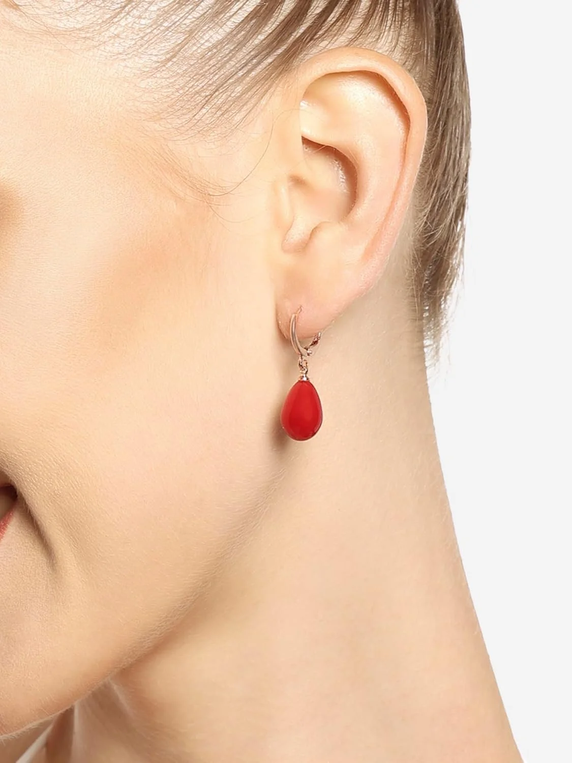 گوشواره آویز زنانه زاوِری پرلز طرح اشک سرخ، برنجی با روکش رزگلد مدل ZPFK16592 گوشواره آویز زنانه زاوِری پرلز طرح اشک سرخ، برنجی با روکش رزگلد مدل ZPFK16592
