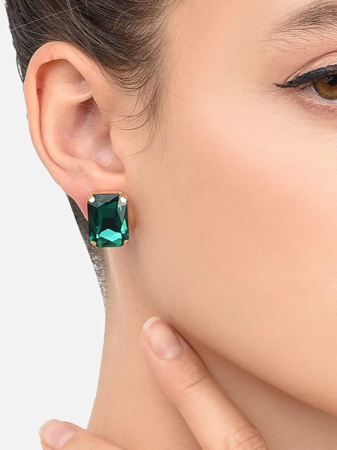 گوشواره های میخی معاصر زنانه ZAVERI PEARLS (طلایی) (ZPFK9573) گوشواره های میخی معاصر زنانه ZAVERI PEARLS (طلایی) (ZPFK9573)