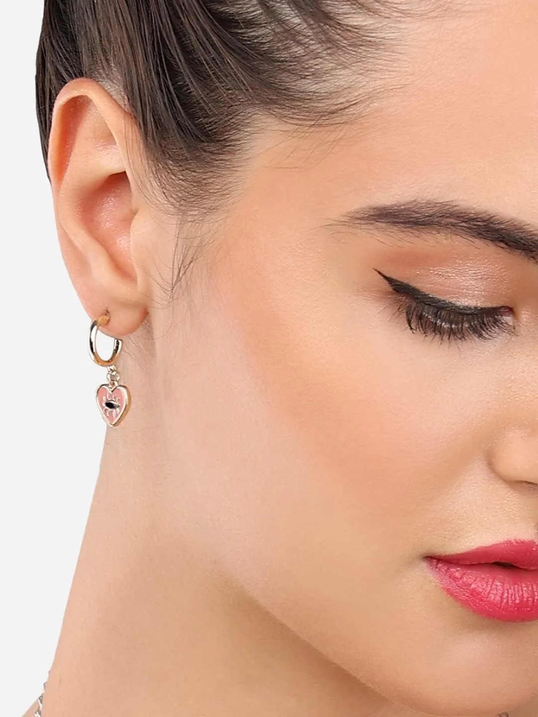 مجموعه گوشواره 25 عددی زنانه چند رنگی زاوری پرلز مدل میخی و آویز - ZPFK15138 مجموعه گوشواره 25 عددی زنانه چند رنگی زاوری پرلز مدل میخی و آویز - ZPFK15138