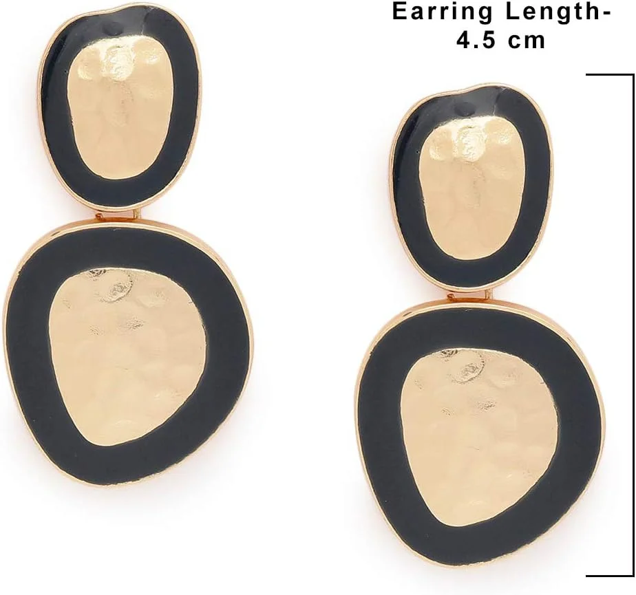 گوشواره آویز زنانه ZAVERI PEARLS (طلایی) (ZPFK9889) گوشواره آویز زنانه ZAVERI PEARLS (طلایی) (ZPFK9889)