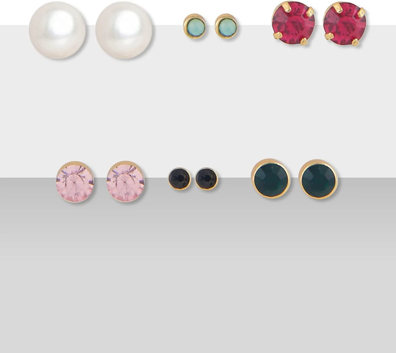 گوشواره های میخی معاصر 25 رنگی ZAVERI PEARLS - ZPFK10658 گوشواره های میخی معاصر 25 رنگی ZAVERI PEARLS - ZPFK10658