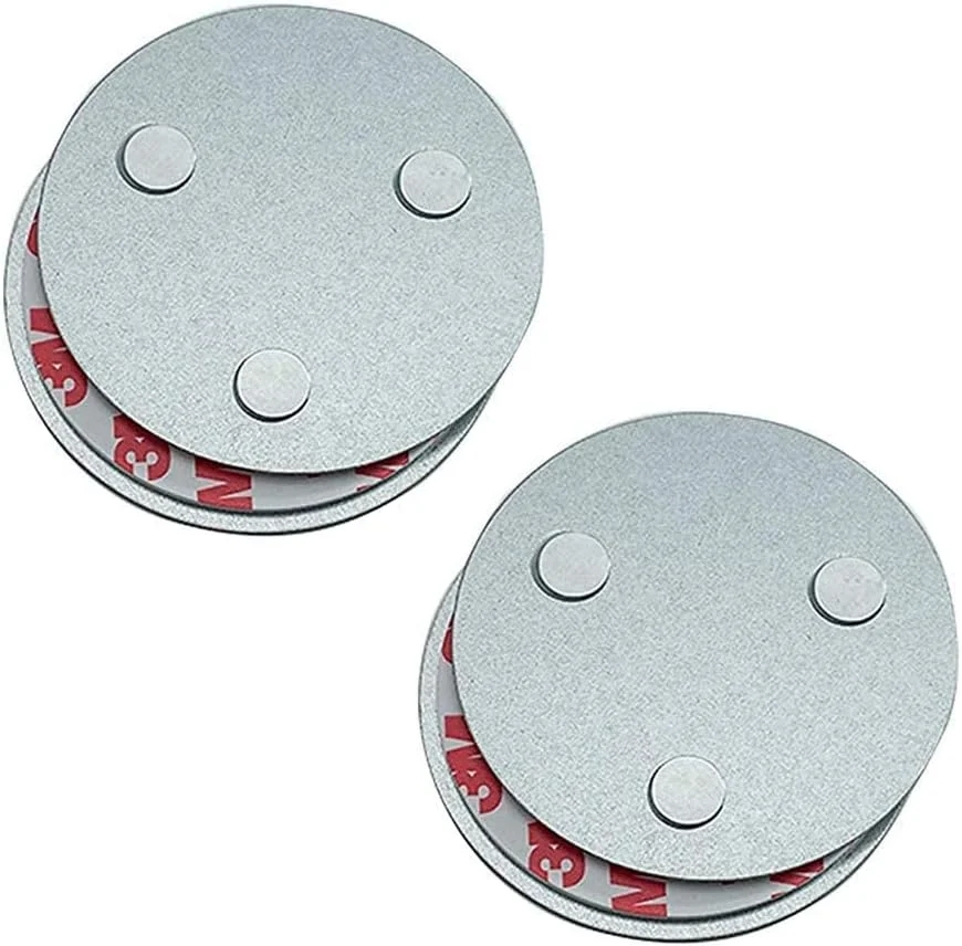 ابزار نصب مغناطیسی دتکتور دود meioro، کیت نصب سریع و آسان روی سقف برای آلارم دود، بدون نیاز به دریل، بدون خطر، نصب در 10 ثانیه (2 عدد)