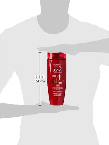 شامپو محافظ رنگ مو لورآل پاریس Elvive، ۶۰۰ میلی لیتر شامپو محافظ رنگ مو لورآل پاریس Elvive، ۶۰۰ میلی لیتر