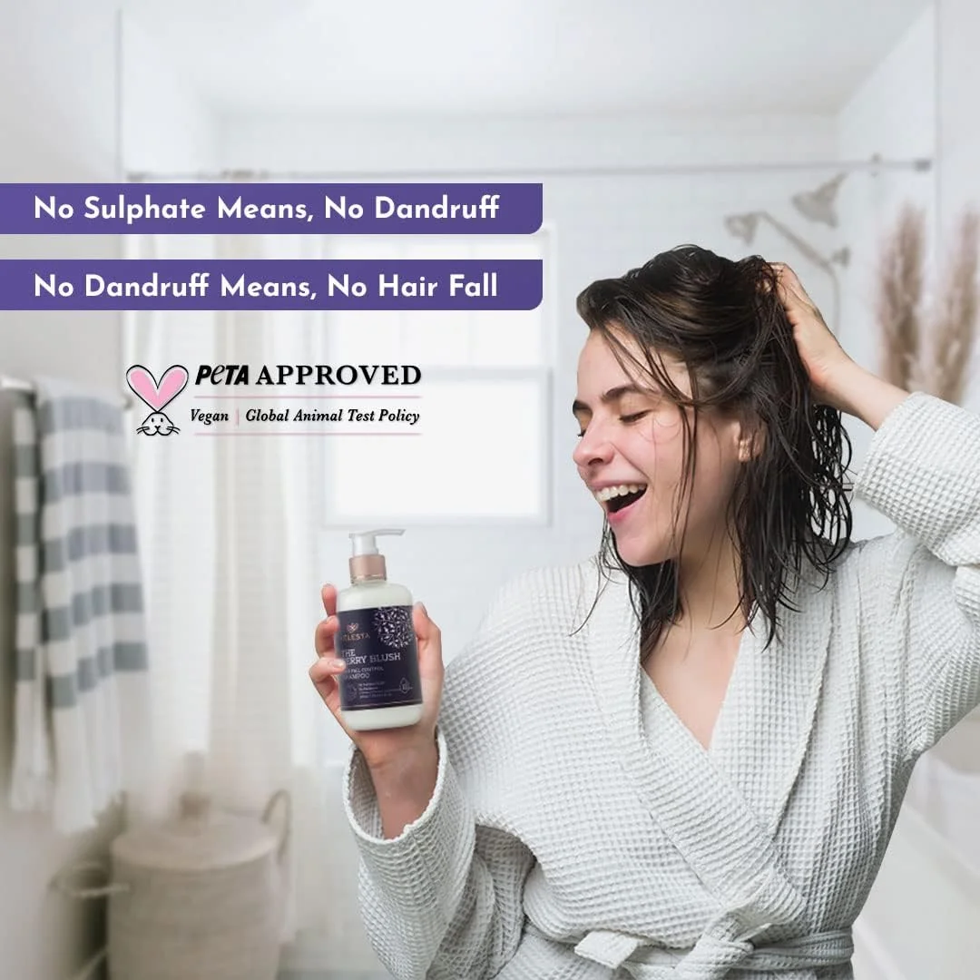 شامپو ضد شوره کِلِستا برای آقایان و بانوان، یک شامپو آیورودیک برای موهای خشک و وز است. شامپو طبیعی برای کنترل ریزش مو - شامپو بدون سولفات برای بانوان - 50 میلی لیتر