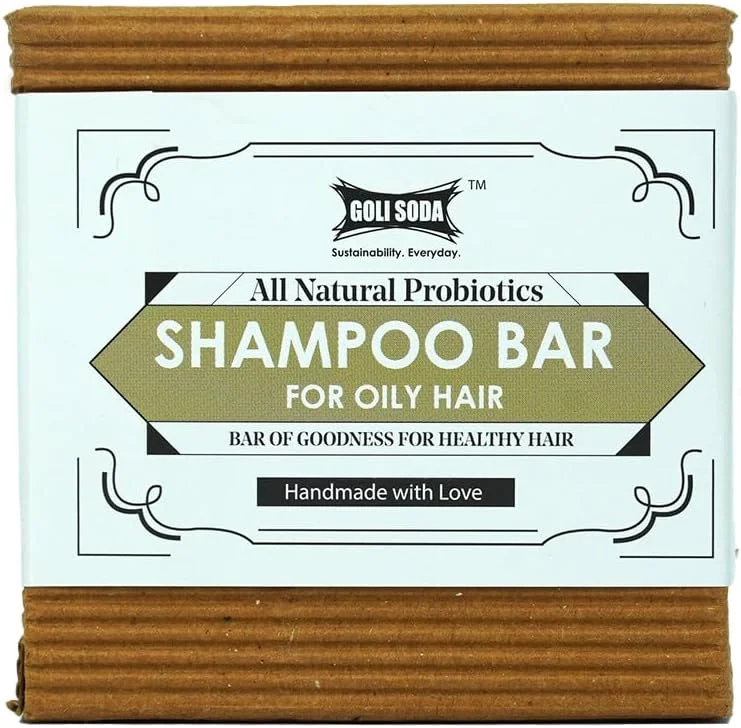 گلی سودا - شامپو بار پروبیوتیک کاملا طبیعی برای موهای چرب