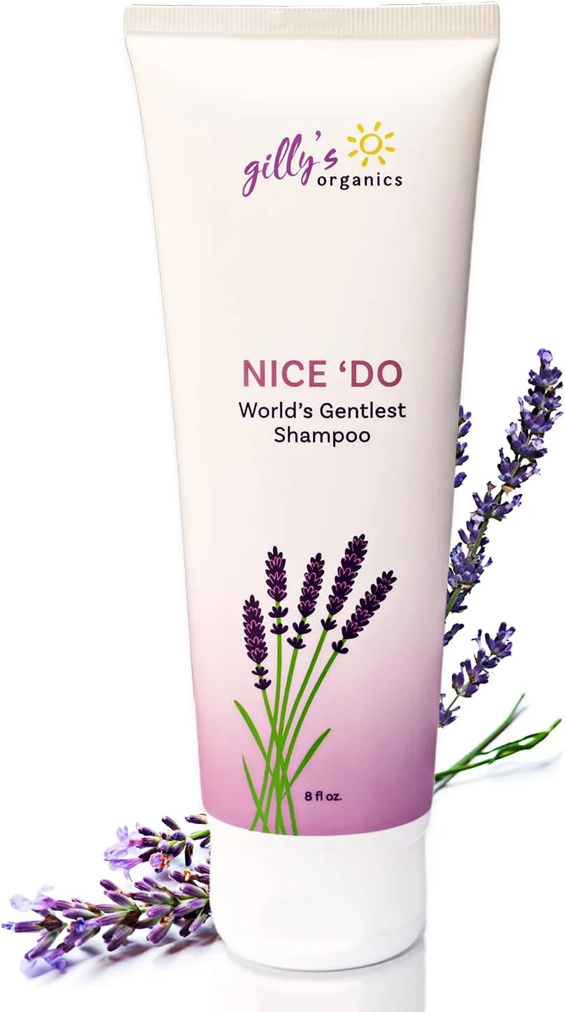 شامپو ارگانیک گیلیز - غنی شده با اسطوخودوس ارگانیک، آلوئه ورا، بابونه - وگان، بدون پارابن و سولفات - ساخت آمریکا - ملایم برای موهای خشک، مجعد، چرب، نازک و رنگ شده - مناسب آقایان و بانوان - 236 میلی لیتر شامپو ارگانیک گیلیز - غنی شده با اسطوخودوس ارگانیک، آلوئه ورا، بابونه - وگان، بدون پارابن و سولفات - ساخت آمریکا - ملایم برای موهای خشک، مجعد، چرب، نازک و رنگ شده - مناسب آقایان و بانوان - 236 میلی لیتر