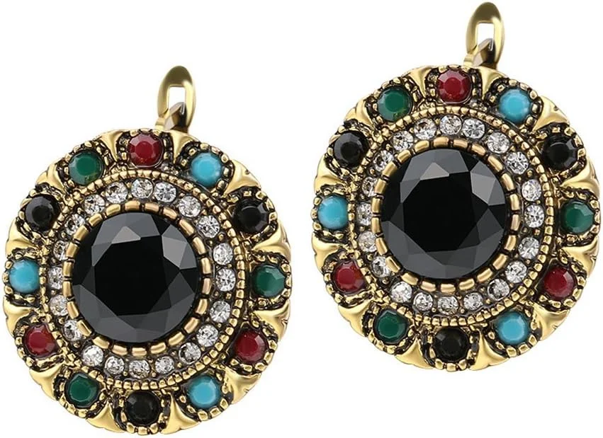 دستبند النگویی سنتی طلایی شیک زنانه و دخترانه Shining Diva Fashion Jewellery (8666b)