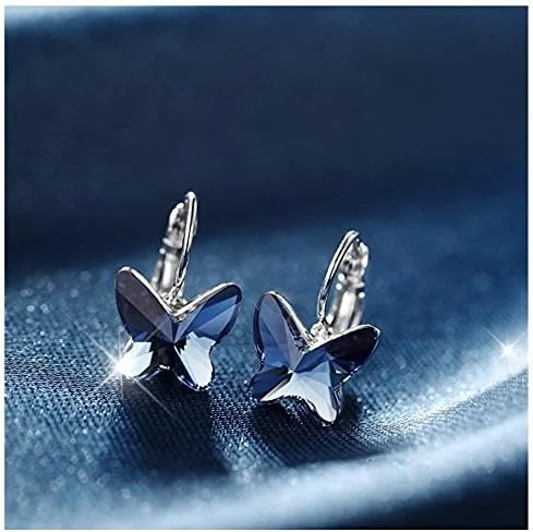 گوشواره های مسی طرح ایتالیایی زنانه شاینینگ دیوا (آبی)(9794er) گوشواره های مسی طرح ایتالیایی زنانه شاینینگ دیوا (آبی)(9794er)