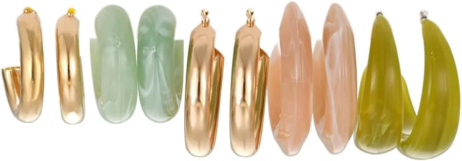 گوشواره های حلقه ای و میخی شیک و جدید زنانه و دخترانه از شاینینگ دیوا فشن