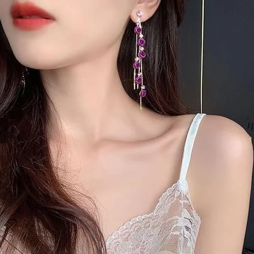 گوشواره های شیک و جدید زنانه و دخترانه Shining Diva Fashion (15005er)، سایز آزاد، زیرکونیا مکعبی، بدون سنگ قیمتی گوشواره های شیک و جدید زنانه و دخترانه Shining Diva Fashion (15005er)، سایز آزاد، زیرکونیا مکعبی، بدون سنگ قیمتی