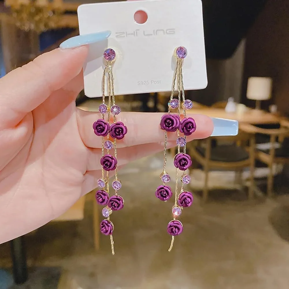 گوشواره های شیک و جدید زنانه و دخترانه Shining Diva Fashion (15005er)، سایز آزاد، زیرکونیا مکعبی، بدون سنگ قیمتی گوشواره های شیک و جدید زنانه و دخترانه Shining Diva Fashion (15005er)، سایز آزاد، زیرکونیا مکعبی، بدون سنگ قیمتی