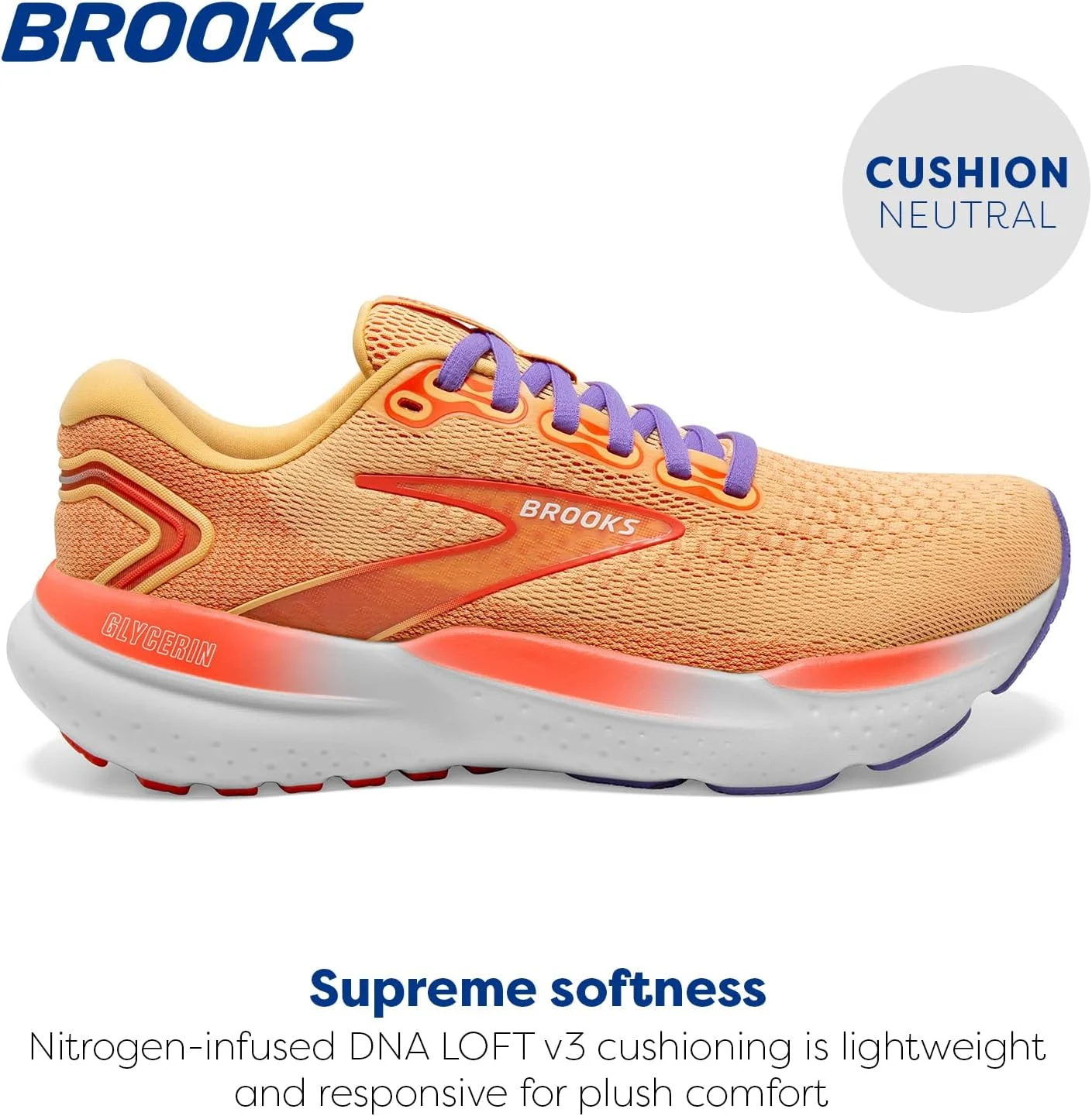 کفش ورزشی زنانه بروکس گلیسرین 21 کفش ورزشی زنانه بروکس گلیسرین 21