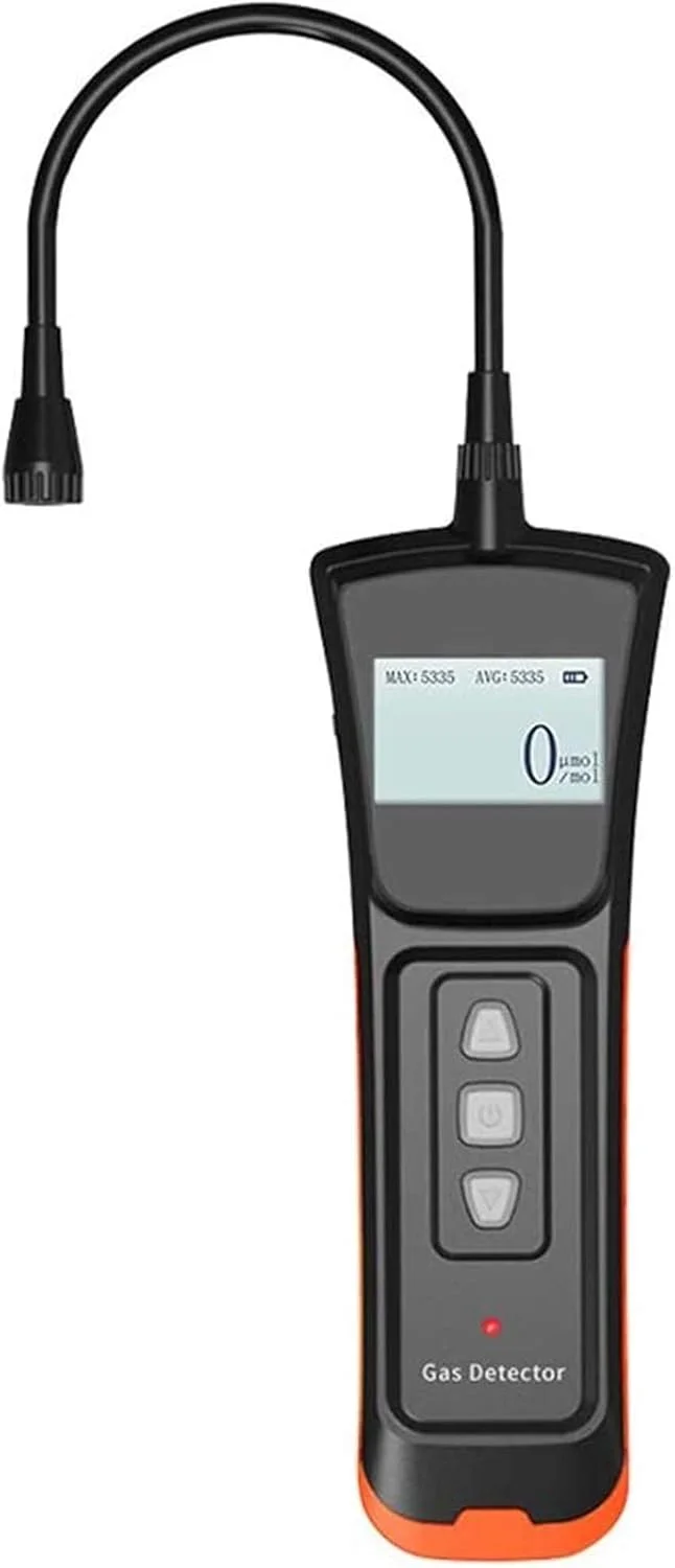 آشکارساز گاز طبیعی JJJ حرفه ای صنعتی و خانگی، آلارم تشخیص نشت گاز قابل حمل