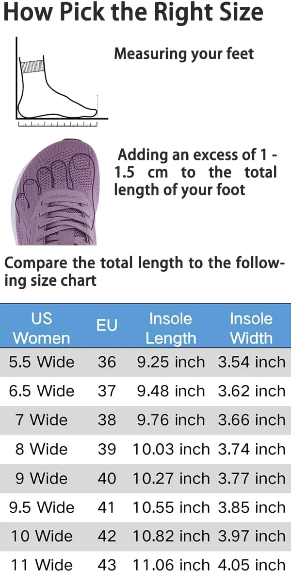 کفش های دویدن جاده زنانه پنجه پهن BRONAX | کفش های ورزشی تنیس پهن با زیره لاستیکی