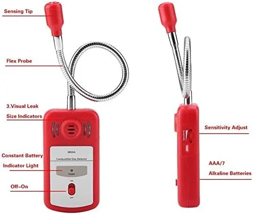 نشت یاب گازهای قابل احتراق JJJ