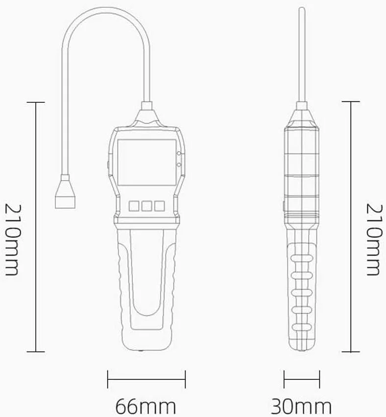 JJJ آشکارساز نشت گاز قابل احتراق قابل حمل، آشکارساز نشت گاز طبیعی، گاز متان، گاز مایع شده، گاز بیوگاز (رنگ: رنگ تصویر) JJJ آشکارساز نشت گاز قابل احتراق قابل حمل، آشکارساز نشت گاز طبیعی، گاز متان، گاز مایع شده، گاز بیوگاز (رنگ: رنگ تصویر)