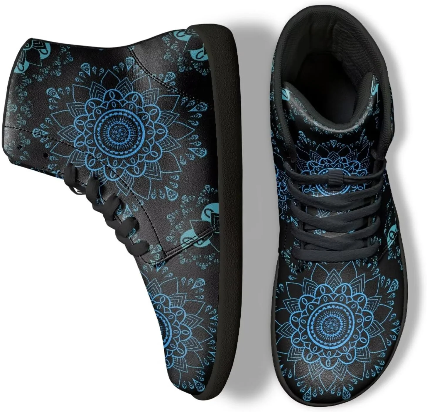 کفش ورزشی مینیمال مردانه و زنانه Binienty با زیره تخت و چرم PU، مناسب برای پیاده‌روی و ورزش، ضد آب