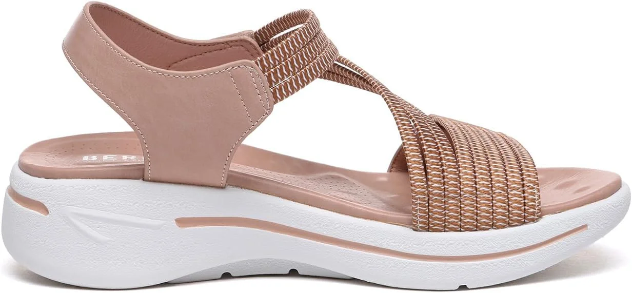 صندل پیاده روی زنانه برنال، صندل های راحت و تنفسی، کفش های ورزشی قابل تنظیم برای فضای باز صندل پیاده روی زنانه برنال، صندل های راحت و تنفسی، کفش های ورزشی قابل تنظیم برای فضای باز