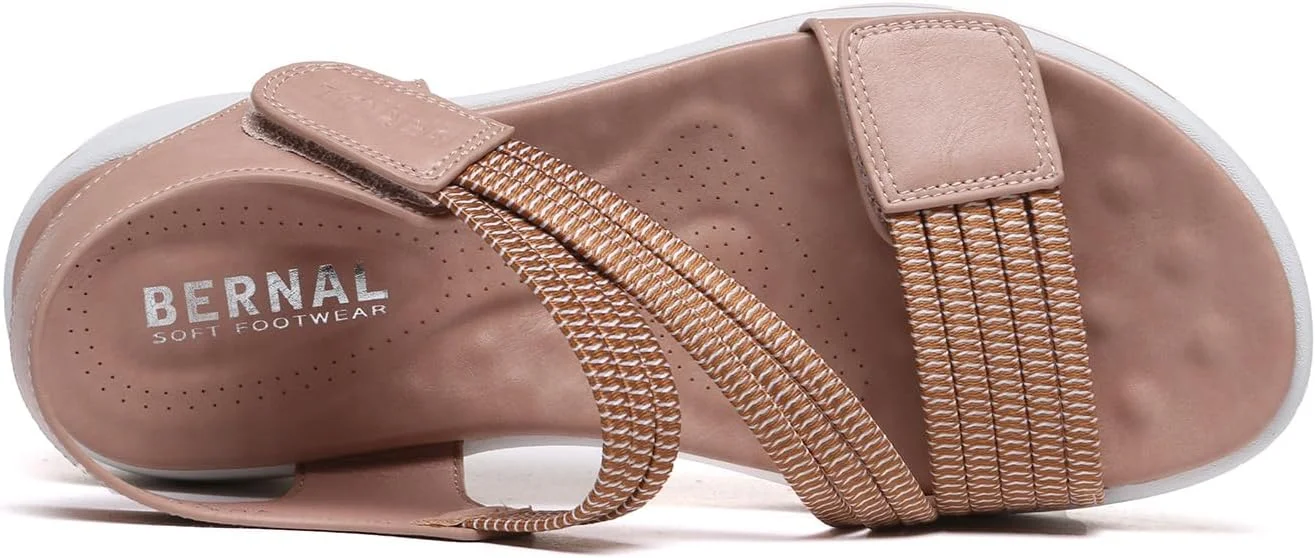 صندل پیاده روی زنانه برنال، صندل های راحت و تنفسی، کفش های ورزشی قابل تنظیم برای فضای باز صندل پیاده روی زنانه برنال، صندل های راحت و تنفسی، کفش های ورزشی قابل تنظیم برای فضای باز