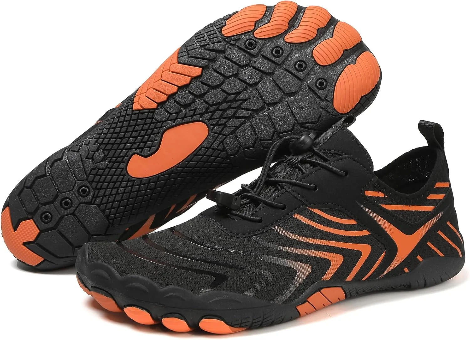 کفش های آبی پیاده روی برهنه برای زنان و مردان، کفش های برهنه با جعبه انگشت پهن، جوراب های آکوا تنفسی ضد لغزش و خشک شونده سریع برای ساحل، استخر، شنا، موج سواری، پیاده روی و کفش های پیاده روی کفش های آبی پیاده روی برهنه برای زنان و مردان، کفش های برهنه با جعبه انگشت پهن، جوراب های آکوا تنفسی ضد لغزش و خشک شونده سریع برای ساحل، استخر، شنا، موج سواری، پیاده روی و کفش های پیاده روی