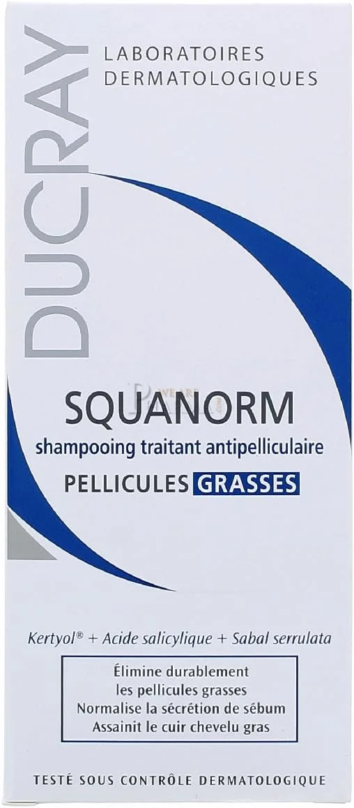 شامپو ضد شوره چرب دوکری اسکوآنورم 200 میلی لیتر شامپو ضد شوره چرب دوکری اسکوآنورم 200 میلی لیتر