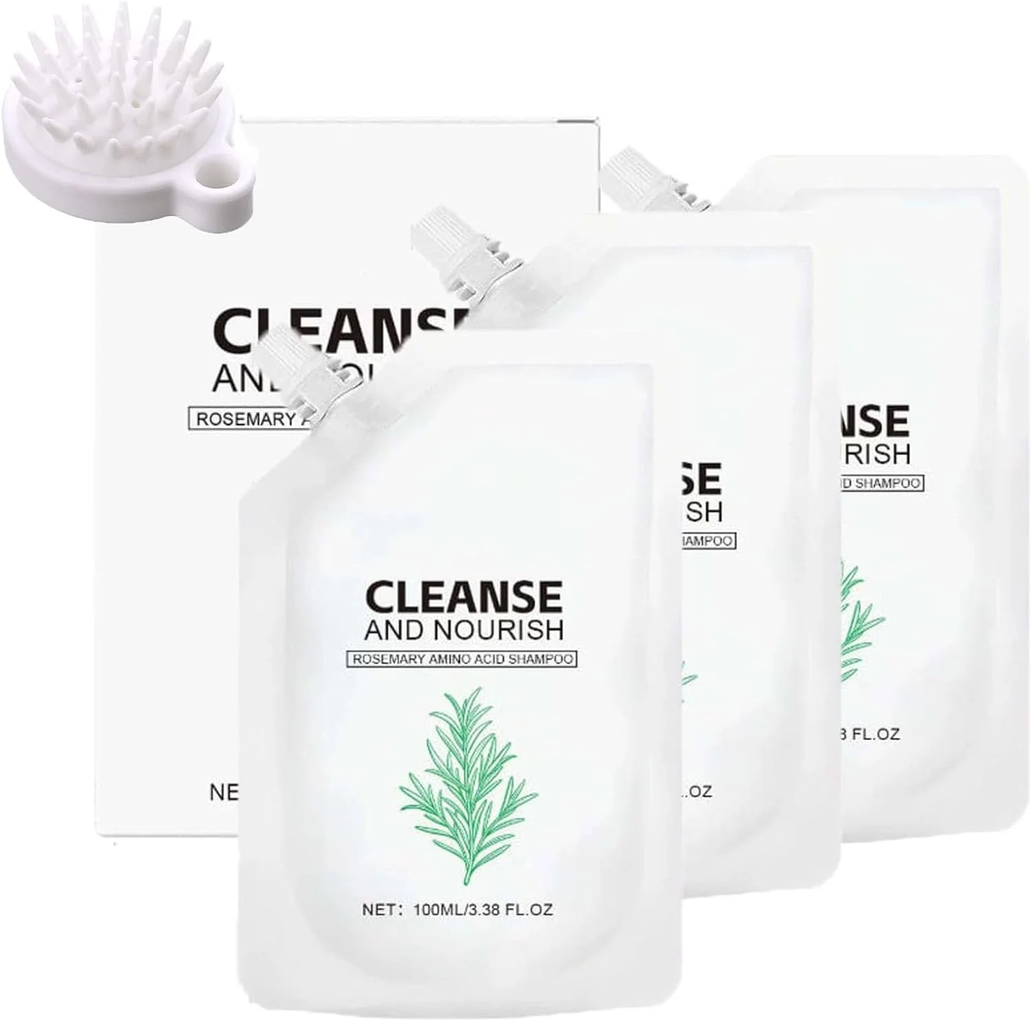 شامپو طراوت بخش، صاف و براق کننده مو، شامپو ترمیم کننده عمیق برای موهای خشک و آسیب دیده، ترمیم عمیق فولیکول های مو، ضخیم کننده و تقویت کننده پوست سر، کنترل کننده چربی، موهای براق (3 عدد) شامپو طراوت بخش، صاف و براق کننده مو، شامپو ترمیم کننده عمیق برای موهای خشک و آسیب دیده، ترمیم عمیق فولیکول های مو، ضخیم کننده و تقویت کننده پوست سر، کنترل کننده چربی، موهای براق (3 عدد)