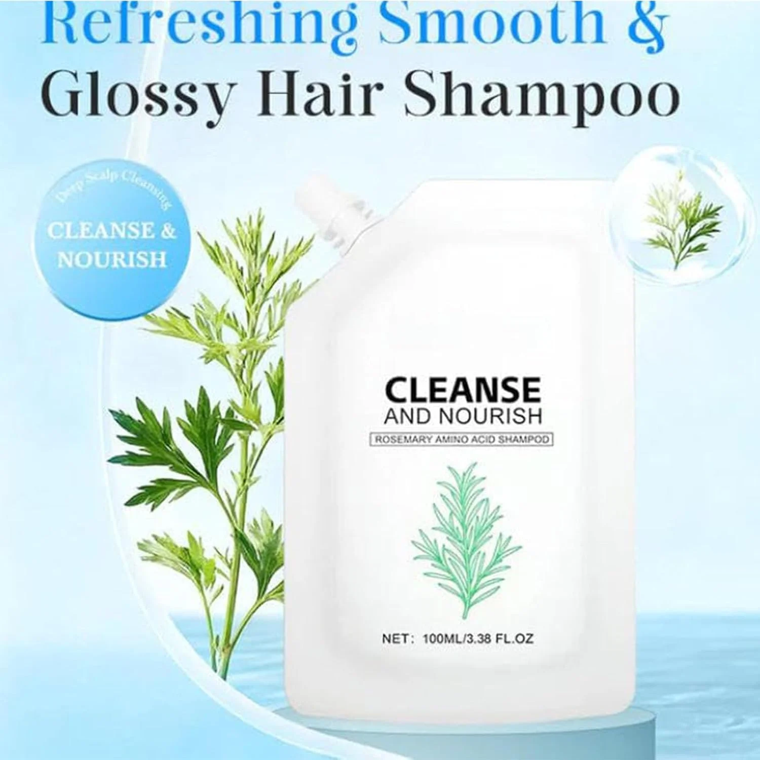 شامپو طراوت بخش، صاف و براق کننده مو، شامپو ترمیم کننده عمیق برای موهای خشک و آسیب دیده، ترمیم عمیق فولیکول های مو، ضخیم کننده و تقویت کننده پوست سر، کنترل کننده چربی، موهای براق (3 عدد) شامپو طراوت بخش، صاف و براق کننده مو، شامپو ترمیم کننده عمیق برای موهای خشک و آسیب دیده، ترمیم عمیق فولیکول های مو، ضخیم کننده و تقویت کننده پوست سر، کنترل کننده چربی، موهای براق (3 عدد)