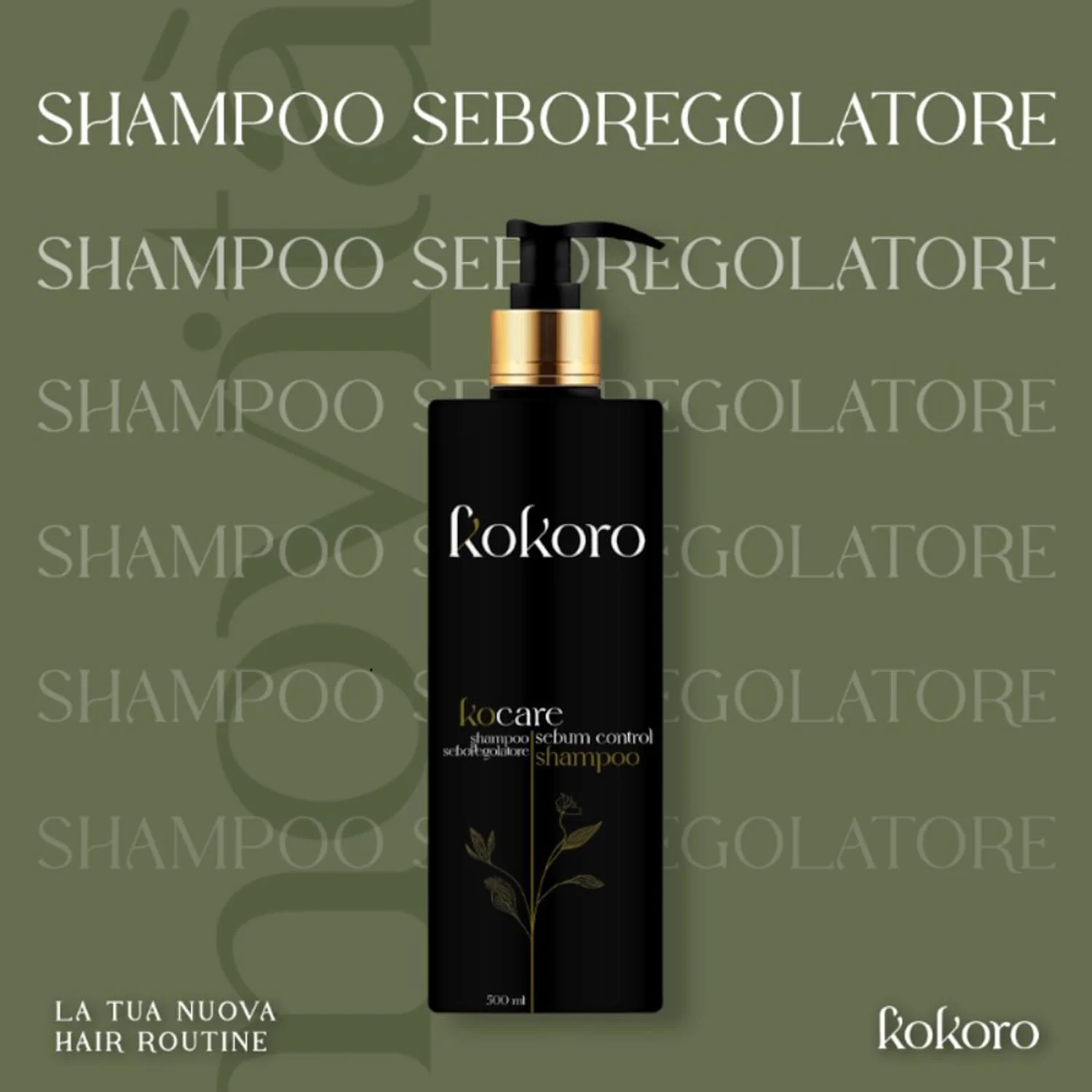 کوکورو - شامپو کنترل چربی پوست سر KOCare - شامپو تنظیم کننده چربی حرفه ای - 500 میلی لیتر کوکورو - شامپو کنترل چربی پوست سر KOCare - شامپو تنظیم کننده چربی حرفه ای - 500 میلی لیتر