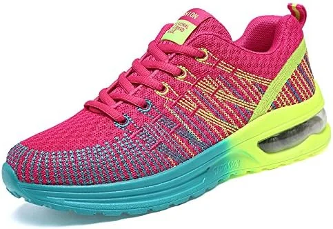 کفشهای دویدن زنانه افزایش قد AWVP، 6 سانتیمتر، قرمز سفید، کفش ورزشی زنانه در فضای باز، کفش ورزشی پاشنه بلند با بالشتک (رنگ: گل رز C، سایز کفش: 5) کفشهای دویدن زنانه افزایش قد AWVP، 6 سانتیمتر، قرمز سفید، کفش ورزشی زنانه در فضای باز، کفش ورزشی پاشنه بلند با بالشتک (رنگ: گل رز C، سایز کفش: 5)