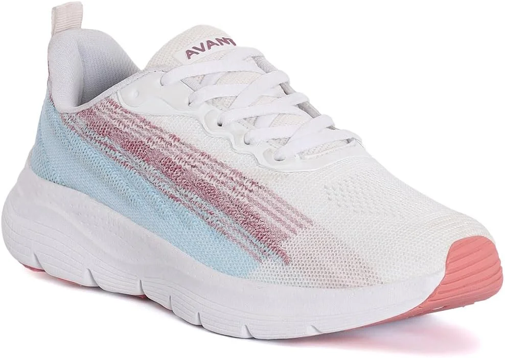 کفش ورزشی زنانه آوان مدل Turbulent مناسب فضای باز با زیره TPR و بند برای دویدن کفش ورزشی زنانه آوان مدل Turbulent مناسب فضای باز با زیره TPR و بند برای دویدن