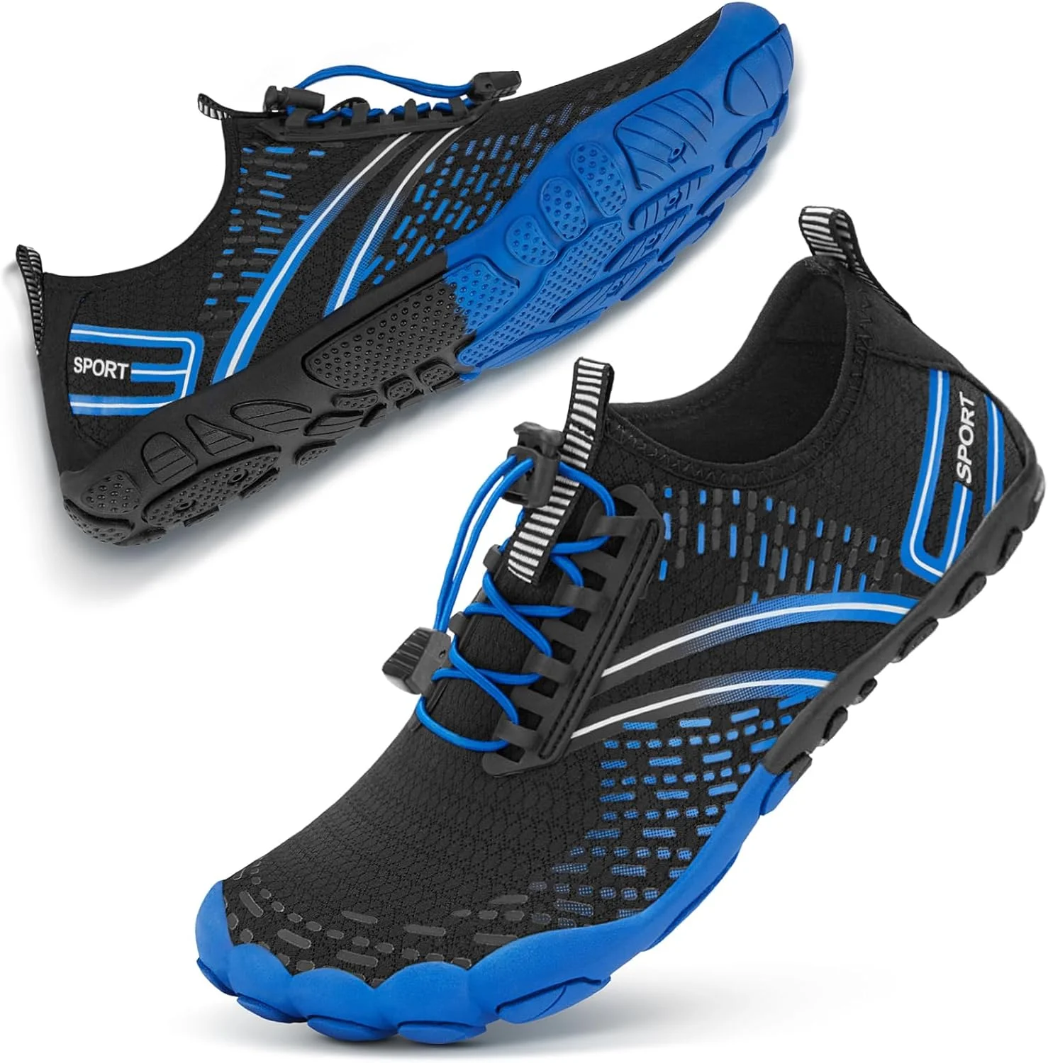 کفش های آبی ATHMILE مناسب خانم ها و آقایان، خشک شونده سریع، پا برهنه، پنجه پهن، مناسب ساحل، شنا، آب، رودخانه، پیاده روی، کفش های ورزشی برای قایقرانی، قایق سواری، صخره نوردی، یوگا، استخر و دریاچه کفش های آبی ATHMILE مناسب خانم ها و آقایان، خشک شونده سریع، پا برهنه، پنجه پهن، مناسب ساحل، شنا، آب، رودخانه، پیاده روی، کفش های ورزشی برای قایقرانی، قایق سواری، صخره نوردی، یوگا، استخر و دریاچه