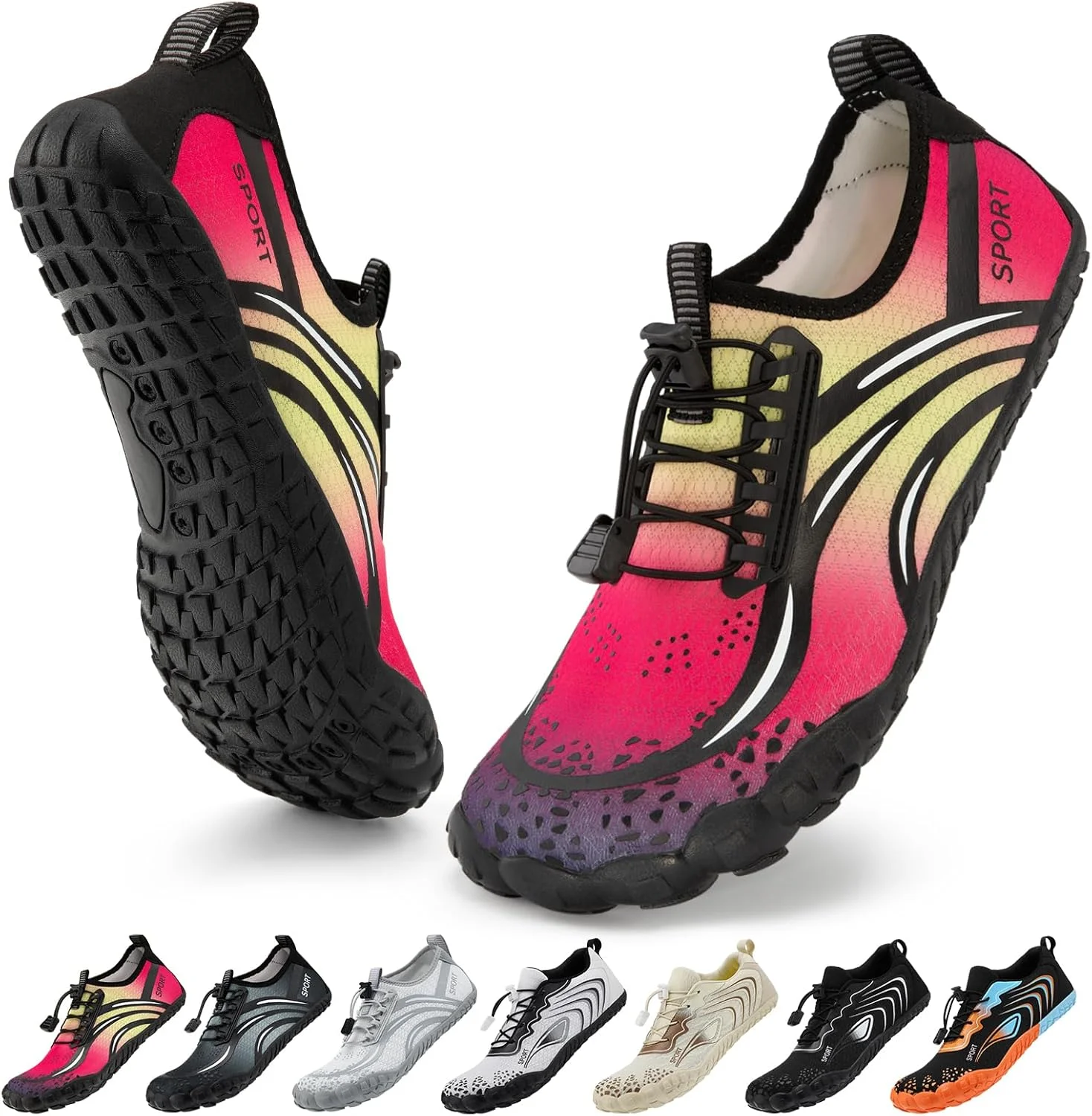 کفش آبی آتمیل مردانه و زنانه، خشکشونده سریع، مناسب پیادهروی ساحلی، قایقرانی، موجسواری، تمرین و ورزشهای آبی کفش آبی آتمیل مردانه و زنانه، خشکشونده سریع، مناسب پیادهروی ساحلی، قایقرانی، موجسواری، تمرین و ورزشهای آبی