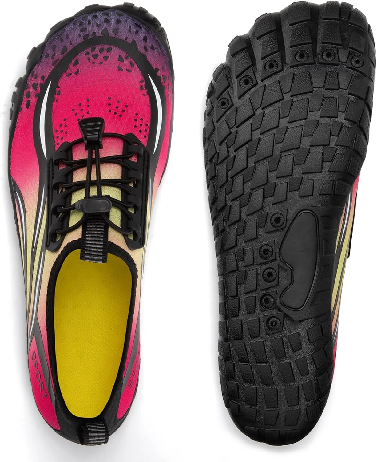 کفش آبی آتمیل مردانه و زنانه، خشک‌شونده سریع، مناسب پیاده‌روی ساحلی، قایق‌رانی، موج‌سواری، تمرین و ورزش‌های آبی