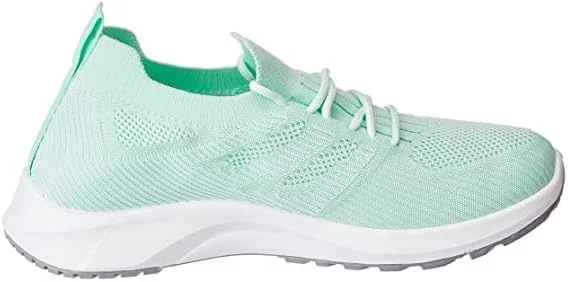 کفش ورزشی زنانه آمبیانس، راحت، مناسب دویدن، زیره ارتجاعی، سایز 36-41، بنددار، چند رنگ، سبز، سایز 36