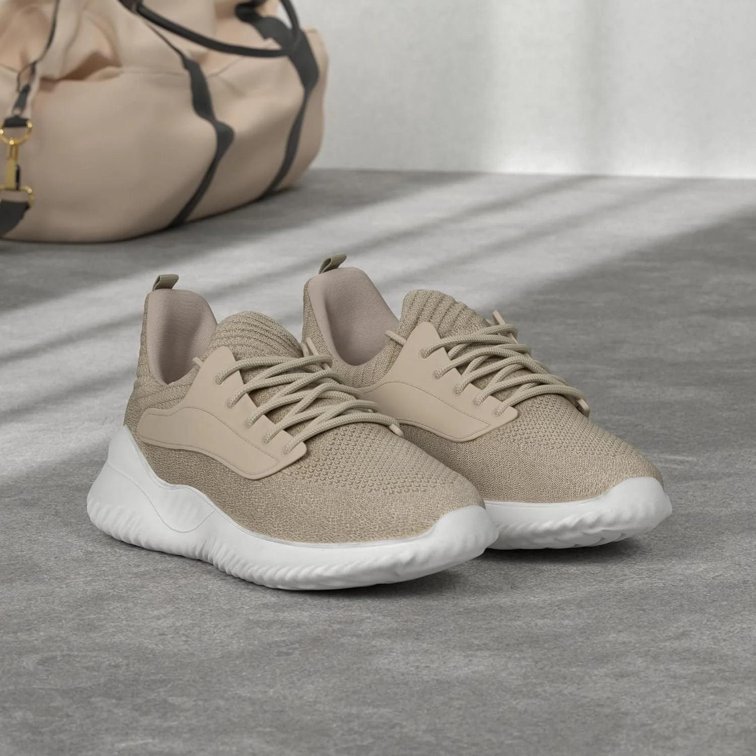 کفش پیاده روی زنانه آک - کفش تنیس و دویدن لغزشی با فوم حافظه دار، کفش ورزشی سبک وزن برای باشگاه داخل و خارج از خانه کفش پیاده روی زنانه آک - کفش تنیس و دویدن لغزشی با فوم حافظه دار، کفش ورزشی سبک وزن برای باشگاه داخل و خارج از خانه