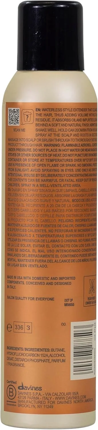 داوینس این یک شامپو خشک نامرئی است، فرمول پاک کننده و حجم دهنده بدون باقی مانده، جذب کننده چربی با پایانی نرم و طبیعی، با رایحه وانیل و گریپ فروت، 8.45 اونس مایع داوینس این یک شامپو خشک نامرئی است، فرمول پاک کننده و حجم دهنده بدون باقی مانده، جذب کننده چربی با پایانی نرم و طبیعی، با رایحه وانیل و گریپ فروت، 8.45 اونس مایع