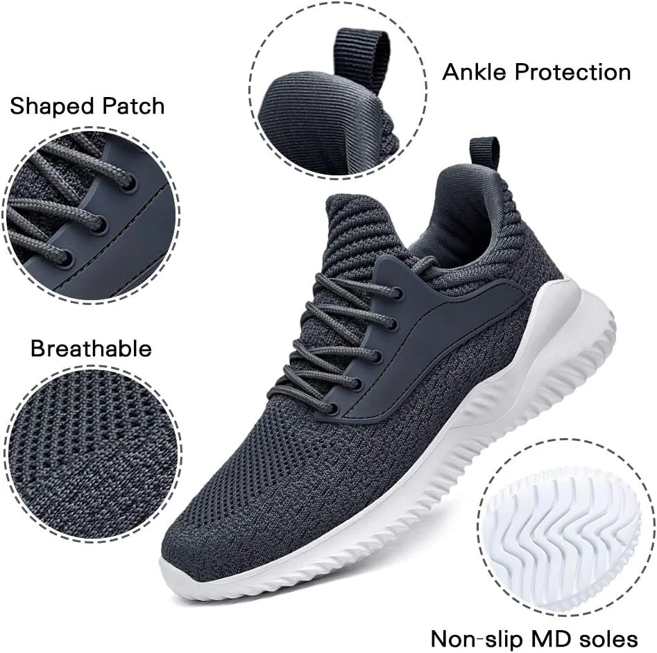 کفش پیاده روی زنانه آک - کفش تنیس و دویدن لغزنده با فوم حافظه دار، سبک وزن، مناسب کار، داخل و خارج از منزل و باشگاه کفش پیاده روی زنانه آک - کفش تنیس و دویدن لغزنده با فوم حافظه دار، سبک وزن، مناسب کار، داخل و خارج از منزل و باشگاه