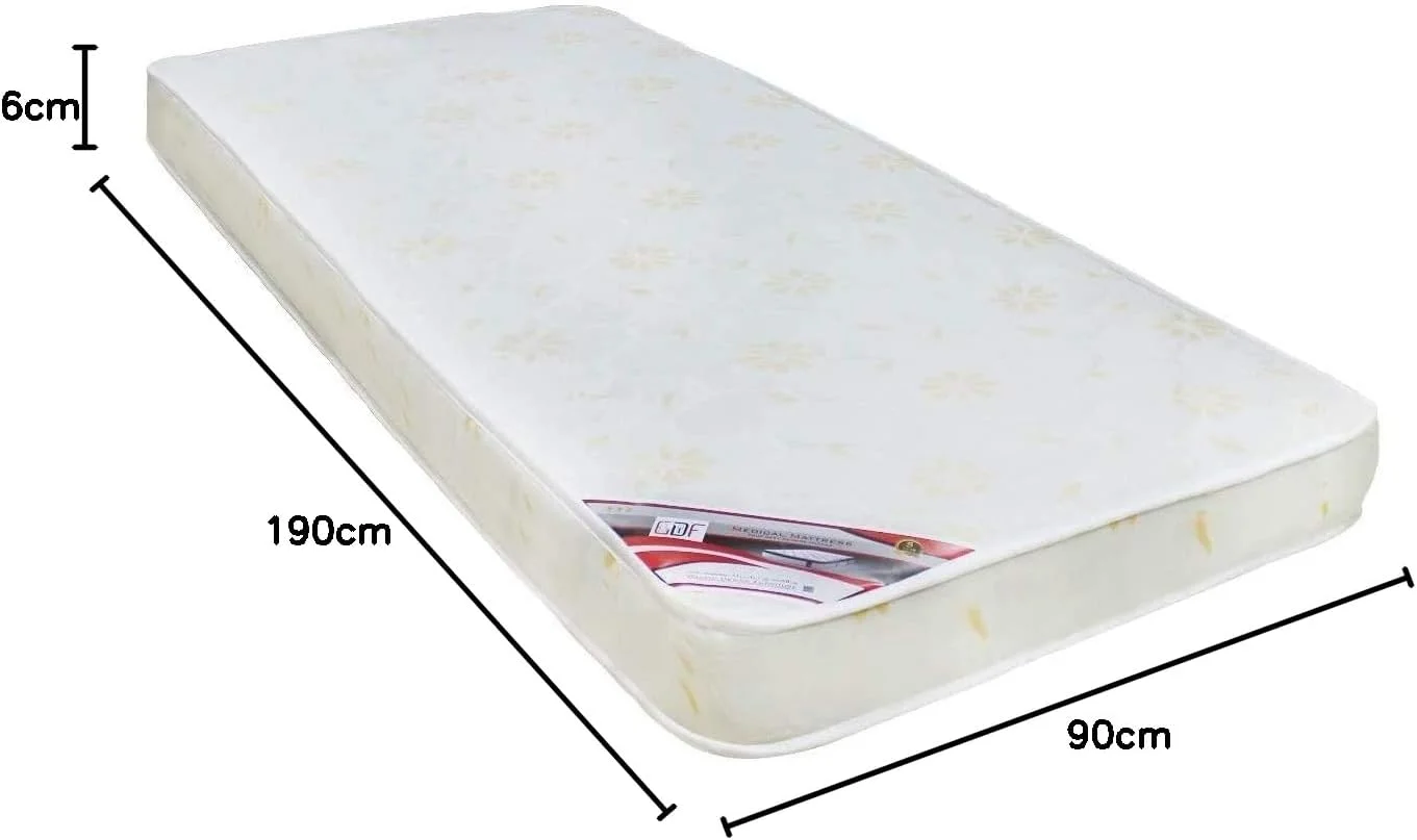 تشک طبی سفید رنگ Galaxy Design - یک نفره (طول x عرض x ارتفاع) 190 x 90 x 7 سانتی متر - مدل GDF19090MM تشک طبی سفید رنگ Galaxy Design - یک نفره (طول x عرض x ارتفاع) 190 x 90 x 7 سانتی متر - مدل GDF19090MM