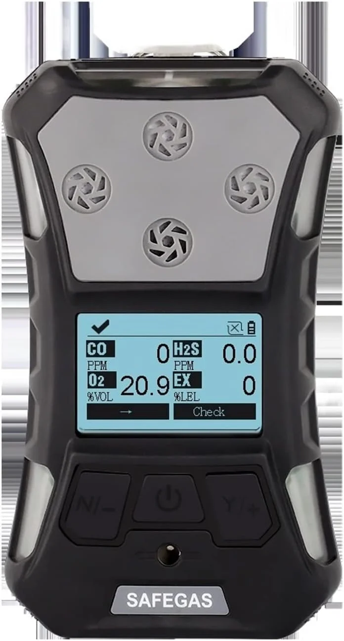 سنسور نشت یابی چندگانه گاز GHQERTY، سنسور تشخیص گاز 4 در 1، مونوکسید کربن، سولفید هیدروژن، اکسیژن، متان قابل احتراق، دقت و حساسیت بالا سنسور نشت یابی چندگانه گاز GHQERTY، سنسور تشخیص گاز 4 در 1، مونوکسید کربن، سولفید هیدروژن، اکسیژن، متان قابل احتراق، دقت و حساسیت بالا