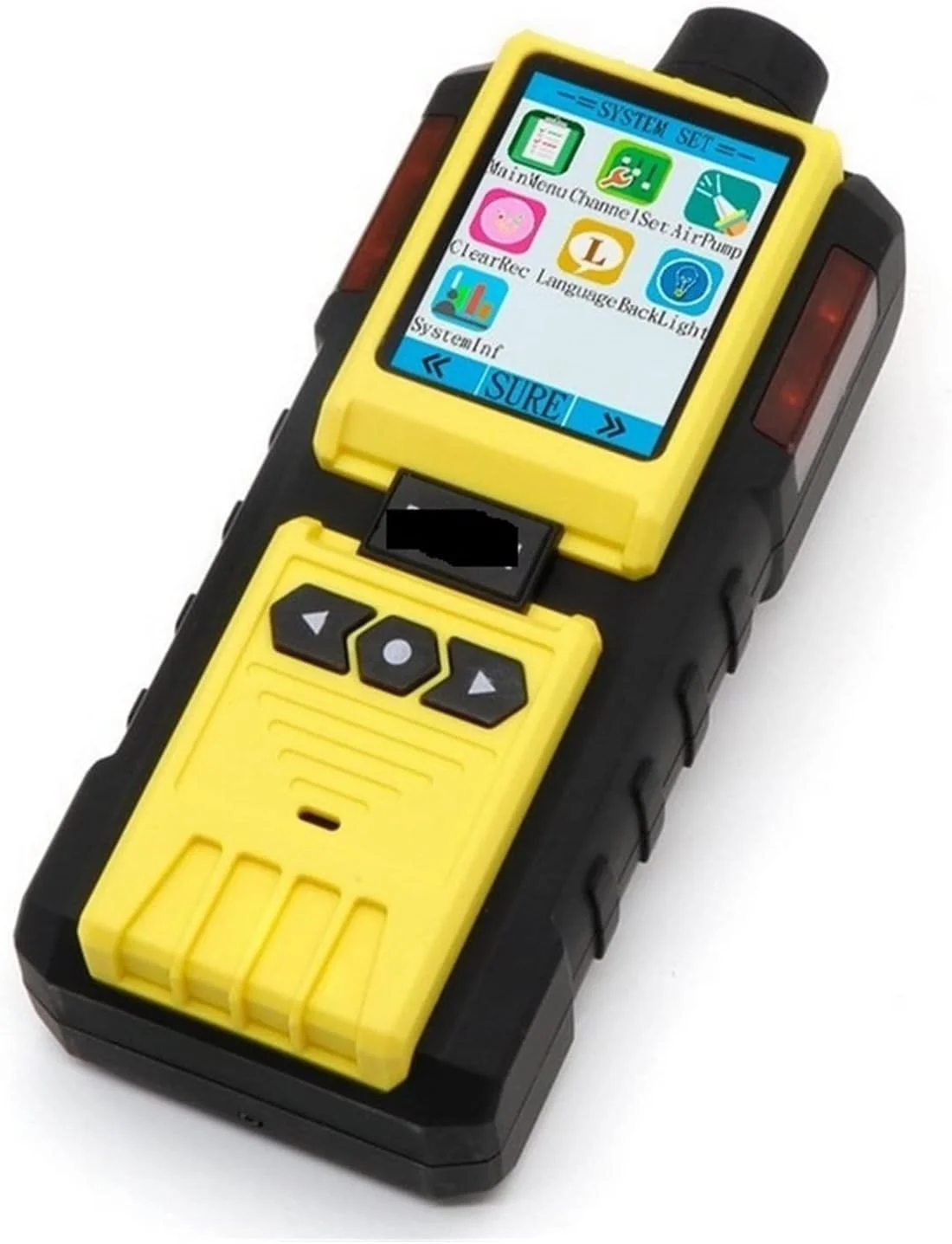 سنسور نشت یاب چندگانه گاز GHQERTY مدل K-600، قابل حمل، 4 در 1، صفحه نمایش هوای چندگانه، آشکارساز گاز دستی EX اکسیژن هیدروتیون مونوکسید کربن گاز قابل احتراق با دقت و حساسیت بالا سنسور نشت یاب چندگانه گاز GHQERTY مدل K-600، قابل حمل، 4 در 1، صفحه نمایش هوای چندگانه، آشکارساز گاز دستی EX اکسیژن هیدروتیون مونوکسید کربن گاز قابل احتراق با دقت و حساسیت بالا