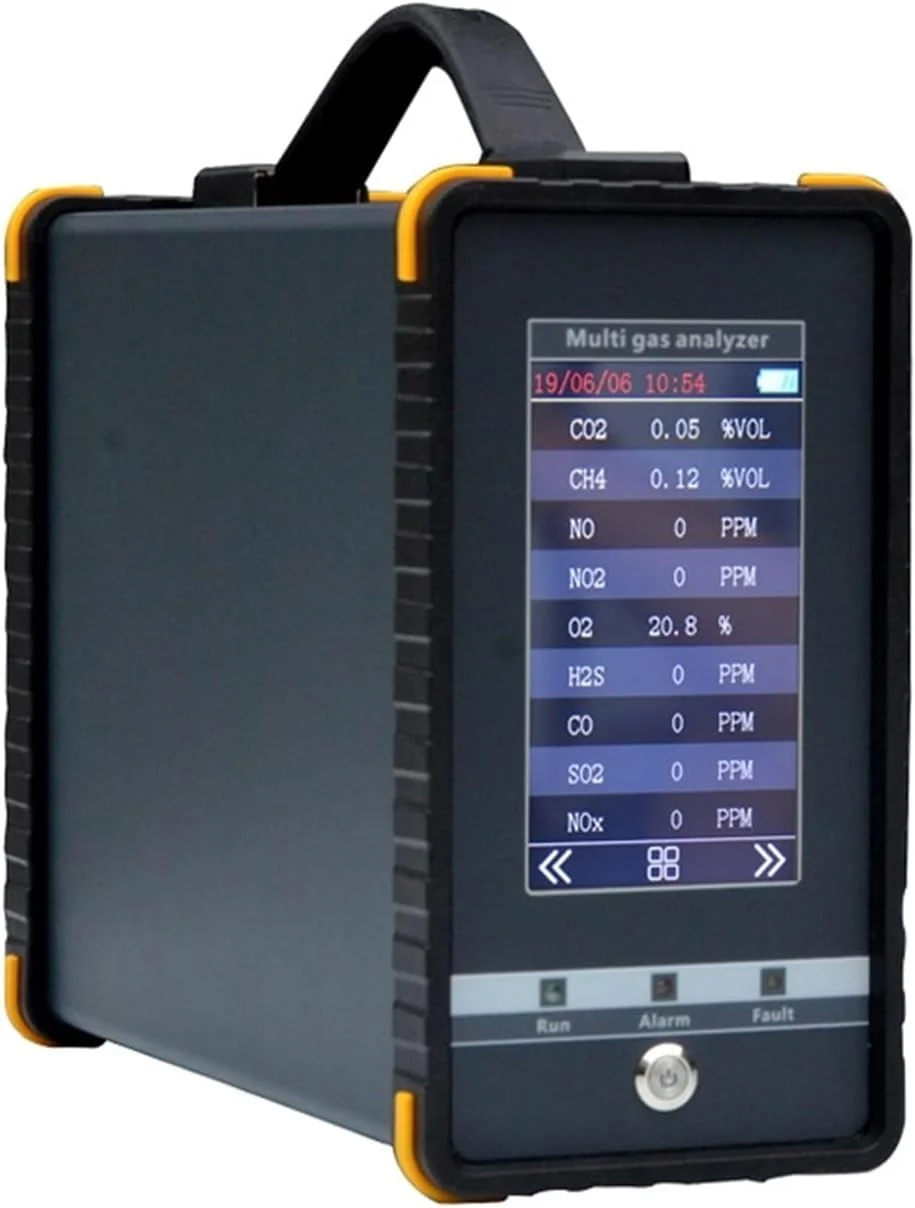 آنالایزر چند گازی نوع دسیکانت برای NOx CO2 CO O2 SO2، آشکارساز گاز دودکش کوره سیمان (NH3: 0-100PPM 0-1000PPM)